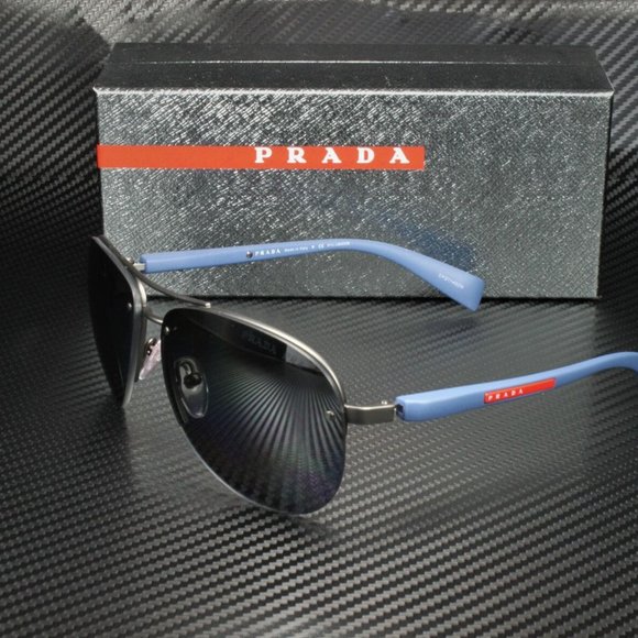 Prada Other - Prada Men's Gunmetal Grey Polarized Sunglasses!
